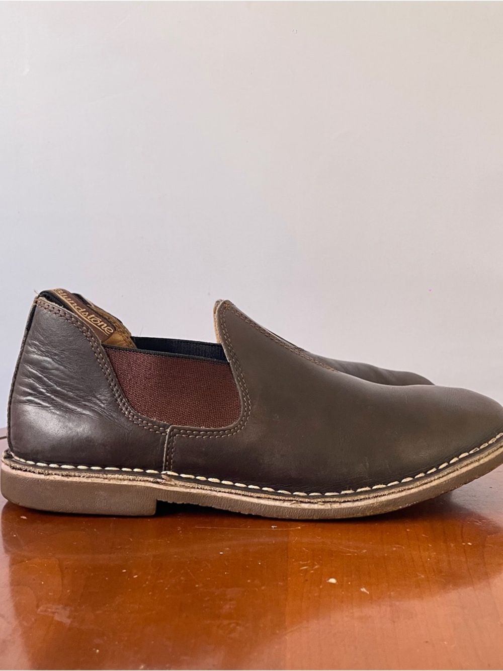 Blundstone Men’s Casual Series Slip-on Leather Loafers Boot